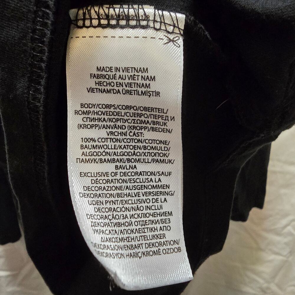 Polo Ralph Lauren Jersey Hooded T-shirt in black long sleeve hooded men's medium - Picture 6 of 10